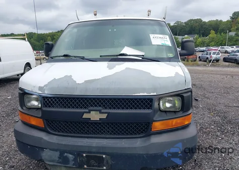 2011 Chevrolet Express 2500 Work Van from USA, damaged, VIN 1GCWGFCA5B1187780
